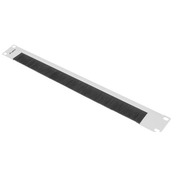 shumee Lanberg AK-1103-S krtačna plošča za 19 1U rack, siva