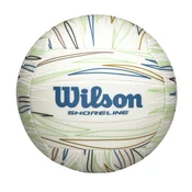 Wilson SHORELINE GEN GREEN VB OF, lopta za odbojku, bijela WV4007701XBOF