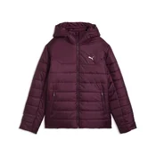 PUMA Športna jakna ESS vinsko rdeča/bela