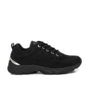 Xti za ženske. 14245204-NEGRO Trenerji 142452 black (39), Črna, Tkanina, Ravna stran, Čipke, Priložnostno