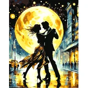 Slika po brojevima Ples pod mesecinom, 40x50 cm