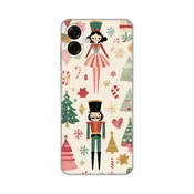 Silikonska maska za Samsung A075F Galaxy A07, Vintage Christmas