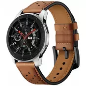 TECH-PROTECT LEATHER SAMSUNG GALAXY WATCH 46MM BROWN