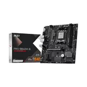 MSI Maticna ploca Pro B840M-B, AMD B840, AM5