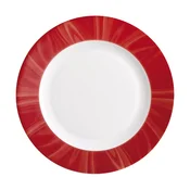 Bormioli Rocco plitev krožnik Careware 19,5 cm, rdeč (6 kos)