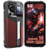 HOTWAV pametni telefon Hyper 7 Pro 16GB/256GB, Magma Red