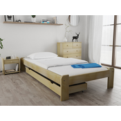 Postelja ADA 90 x 200 cm bor Posteljno dno: Brez posteljnega dna, Vzmetnica: Brez vzmetnice