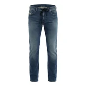 DIESEL Kavbojke THOMMER JOGGJEANS Superstretch & Supersoft temno modra