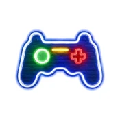 MECHARITE - Controller LED Neon Sign - Blue
