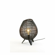 Crna stolna lampa (visina 37 cm) Yumi - Light & Living