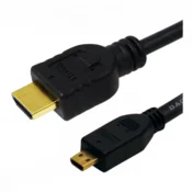 shumee HDMI kabel Micro-D/M na HDMI-A/M, 4K/30 Hz, 1,5 m, črn - LogiLink CH0031