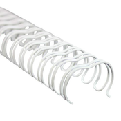 KLIPKO spirale - žica (7,9mm, 100 kosov, 3:1), bele