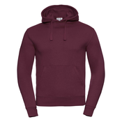 Burgundy mens hoodie Authentic Russell