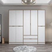 Hanah home Ormar Elina 232x208x52cm Belo-Bež