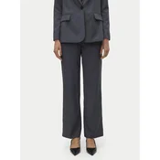 Vero Moda Hlače iz tkanine Rita 10301554 Siva Wide Leg