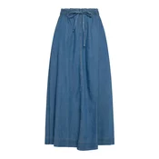 Deha DENIM LYOCELL LONG SKIRT, krilo ž., modra A00795