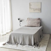 Hanah Home Zidna polica Leo, 35x35x cm,Bela