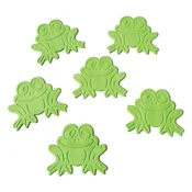 Otroške protizdrsne podloge za kad 6 ks 9x8 cm Grenouilles – Spirella