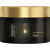 Sebastian Professional Dark Oil Lightweight Mask maska s uljem jojobe i argana za sve tipove kose 150 ml unisex