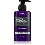 KUNDAL Honey & Macadamia Pink Grapefruit intenzivna hidratantna njega za suhu i oštecenu kosu 500 ml