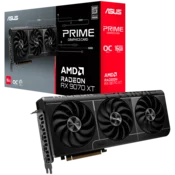 ASUS graficka kartica AMD Prime Radeon RX 9070 XT OC Edition 16GB GDDR6 (PRIME-RX9070XT-O16G) VGA, PCIe 5.0, 1xHDMI 2.1b, 3xDisplayPort 2.1a