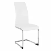 eoshop Jedilni stol, bela/krom, WATTEN
