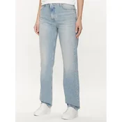 Mustang Jeans hlače Brooke 1013427 Modra Straight Fit
