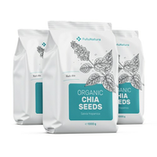3x BIO Chia semena, skupaj 750 g