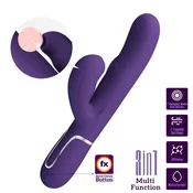 Pretty Love Perlita 3-in-1 Rechargeable Intimate Machine Purple D-240558