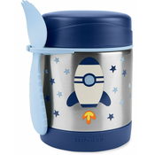 SKIP HOP Spark Style Termovka za hrano z žlico/vilicami Rocket 325 ml, 3+