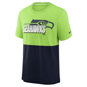 Nike Colorblock NFL Seattle Seahawks Mens T-Shirt, XXL