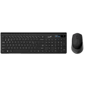GENIUS SlimStar 8230 Wireless USB YU crna tastatura+ miš