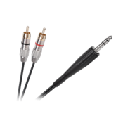 LP Kabel JACK 6.3 stereo - 2RCA 1.8m