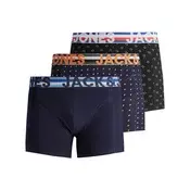 Jack & Jones Oprijete boksarice 3 Piece 803015 Modra