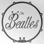 The Beatles Bug Logo & Drum Magnet