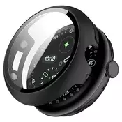 Ovitek z zaščito zaslona Techsuit Defense360 Pro za Google Pixel Watch 4 41mm - črn