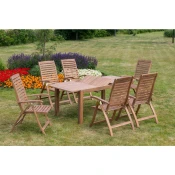 Gardenson Vrtna Miza Paraiba, 150x74,5x90cm, Masivno