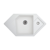Metalac X Granit- Diamond Usadna sudopera, Bela, fi 90/60, 960×510 mm