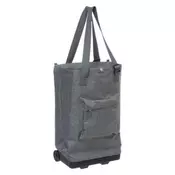 FIVE KOLICA ZA KUPOVINU SKLOPIVA 34X25X56CM POLIPROPILEN SIVA