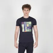 Sergio Tacchini Muška majica kratkih rukava Modulo Verde M, Teget