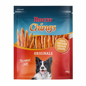 Ekonomicno pakiranje Rocco Chings Originals - Trake od pilecih prsa (4 x 250 g)