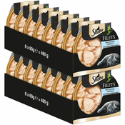 Sheba Feine Filets 32 x 60 g - Piščanec s tuno