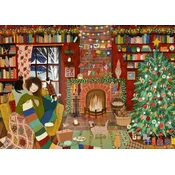 Ravensburger - Puzzle Domov za božič - 1 000 kosov