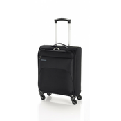 Gabol kofer mali (kabinski) 38x55x20 cm polyester 31l-2,6 kg Zambia crna ( 16KG113422B )