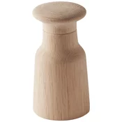 Mlinček za sol ali poper HAMMER 12 cm, les, svetloba rjava, Fritz Hansen