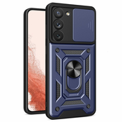 Hybrid Armor Camshield za Samsung Galaxy S23 Plus - Tamno plava KP24891