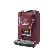 Faber Pro Deluxe Cherry Red Chrom aparat za kavo