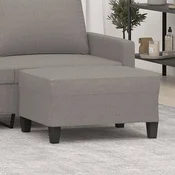 Greatstore Stolček za noge taupe 70x55x41 cm blago