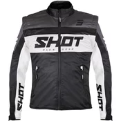 Softshellová bunda Shot Softshell Lite cerno-bílá