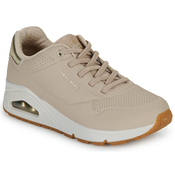 Skechers UNO - SHIMMER AWAY, ženske patike za slobodno vrijeme, bež 155196